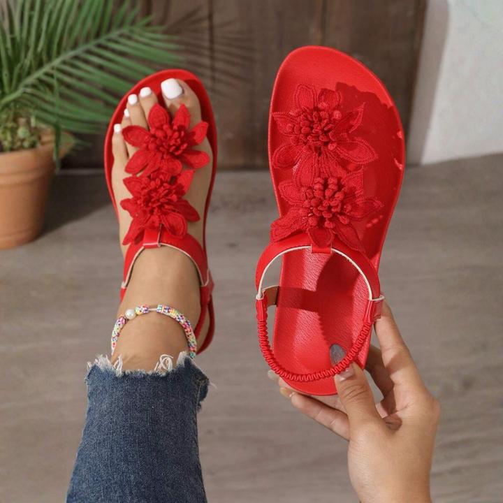 Dahlia | Floral Orthopedic Sandals