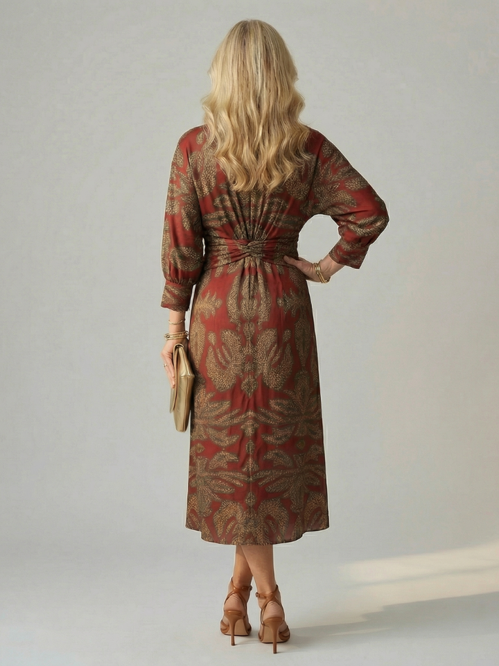 Jill | midi wrap dress