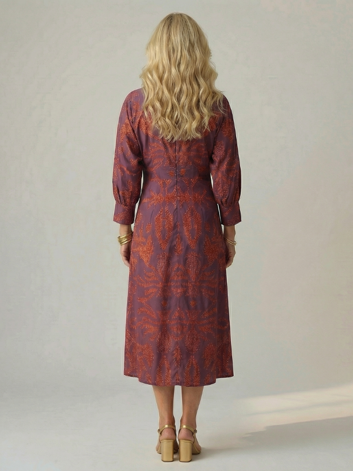 Jill | midi wrap dress