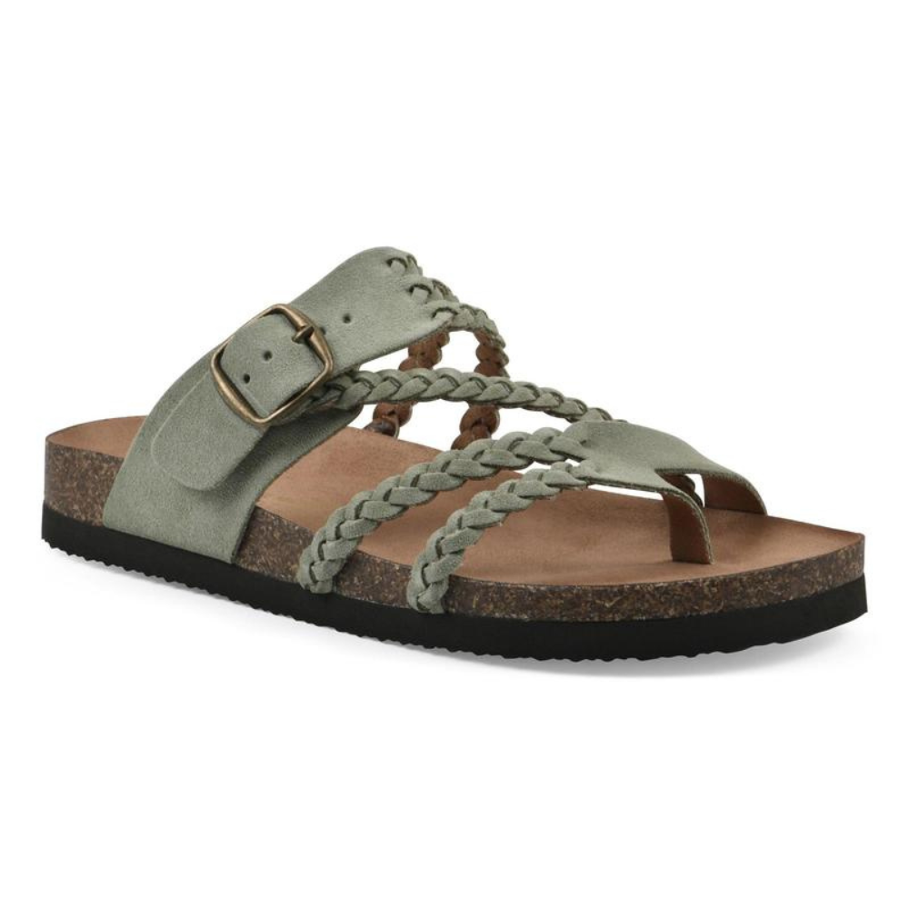 Spencer | Braided Cork Sandals