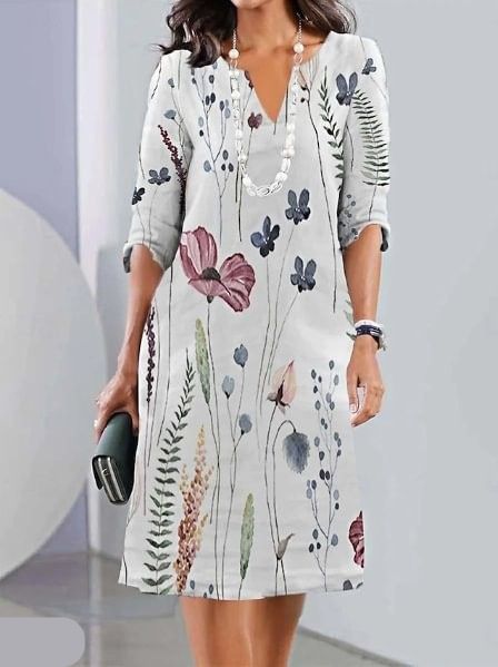 Aveline | Floral Layered Dress