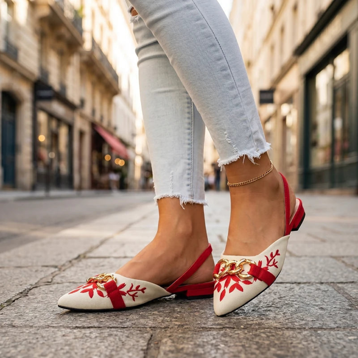 Marisol | Embroidered Comfort Loafers