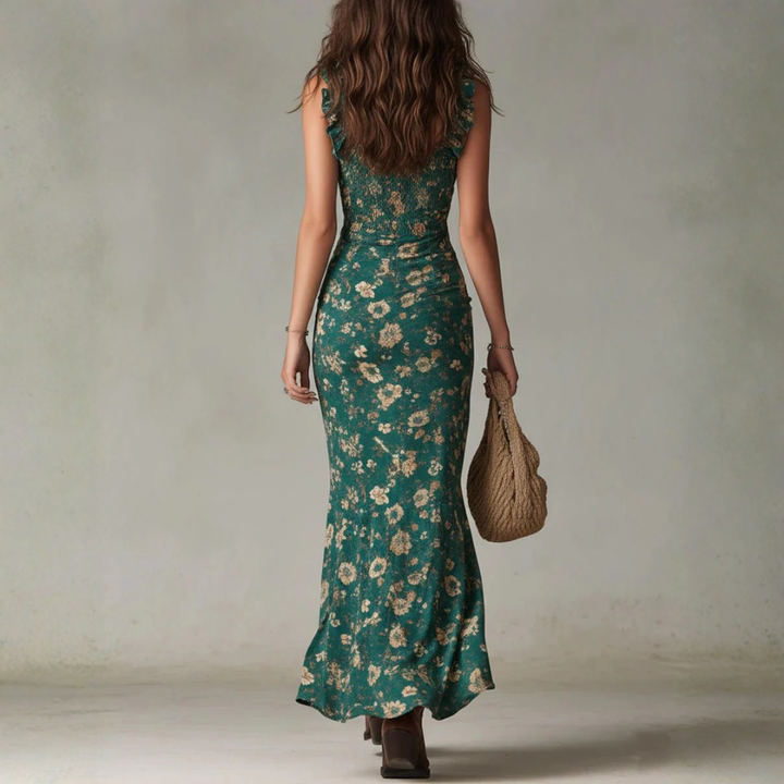 Amber | Boho Retro Maxi Dress