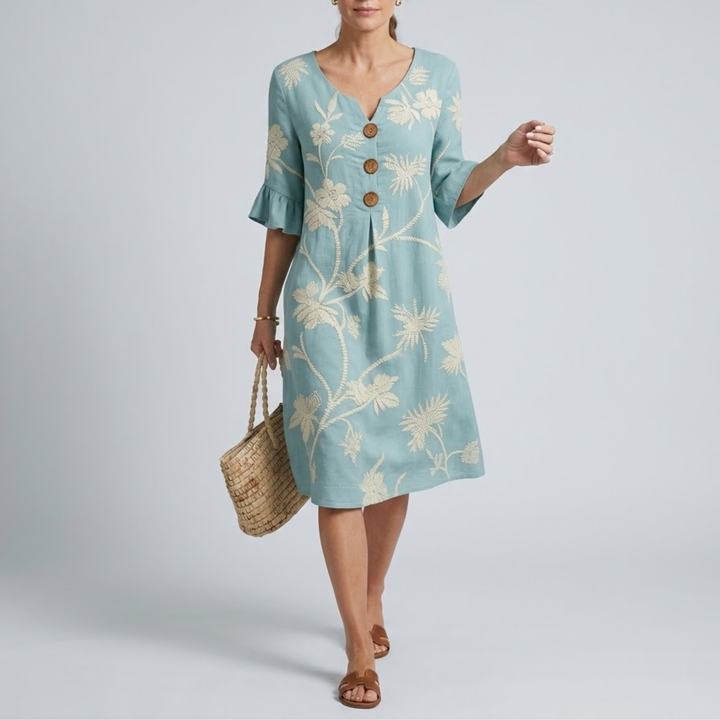 Avery | Casual Dress With Floral Print