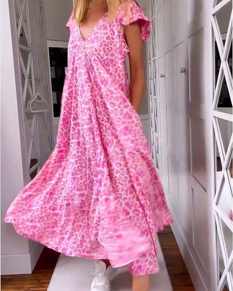 Lavinia | V-Neck Maxi Dress
