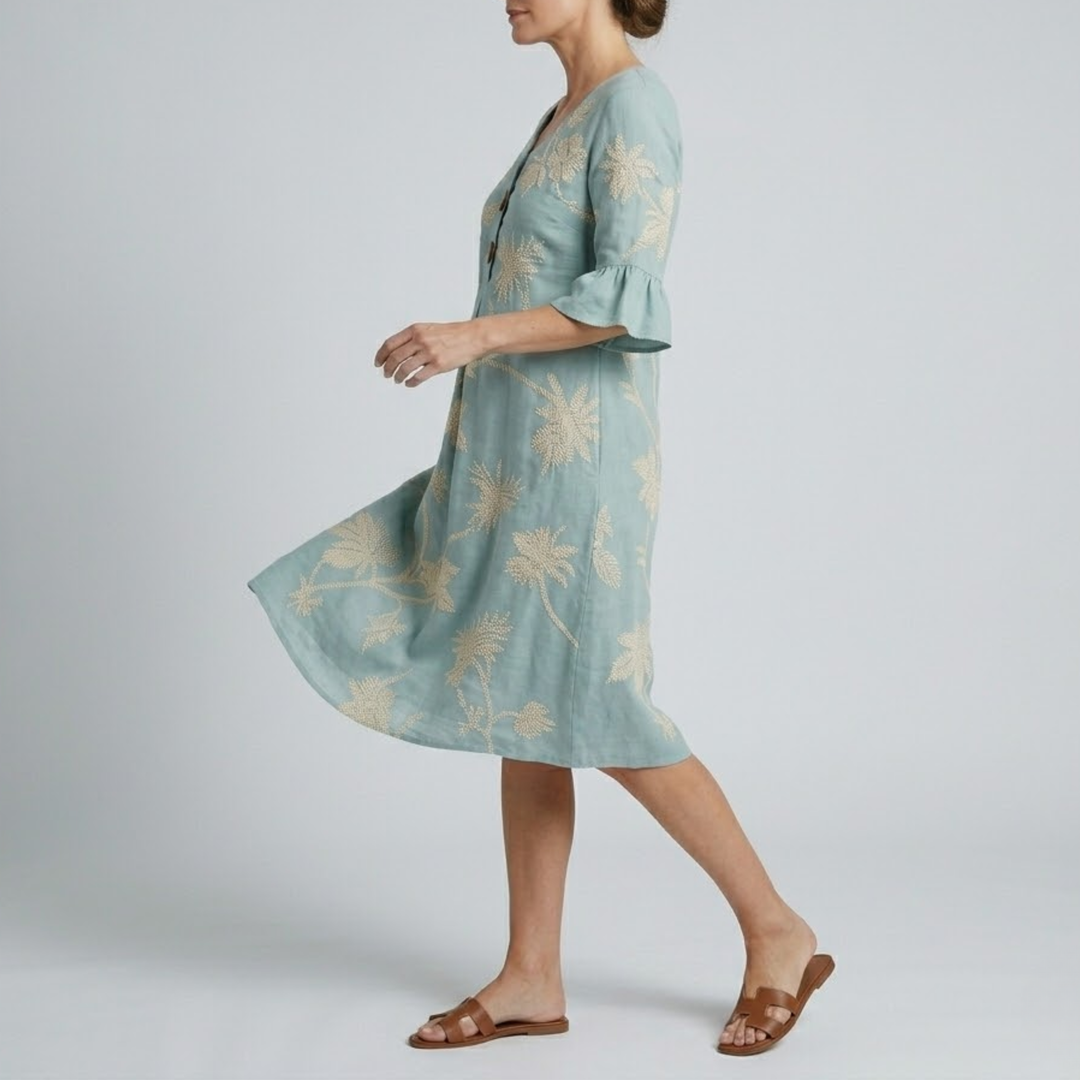 Avery | Casual Dress With Floral Print
