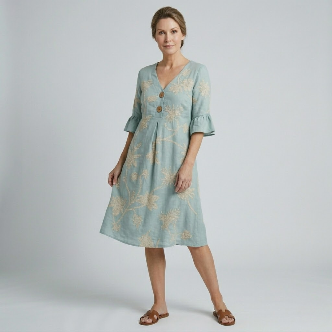 Avery | Casual Dress With Floral Print