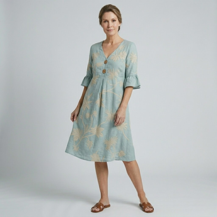 Avery | Casual Dress With Floral Print