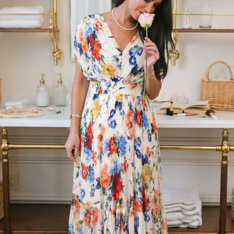 Savannah | Spring Floral Dress
