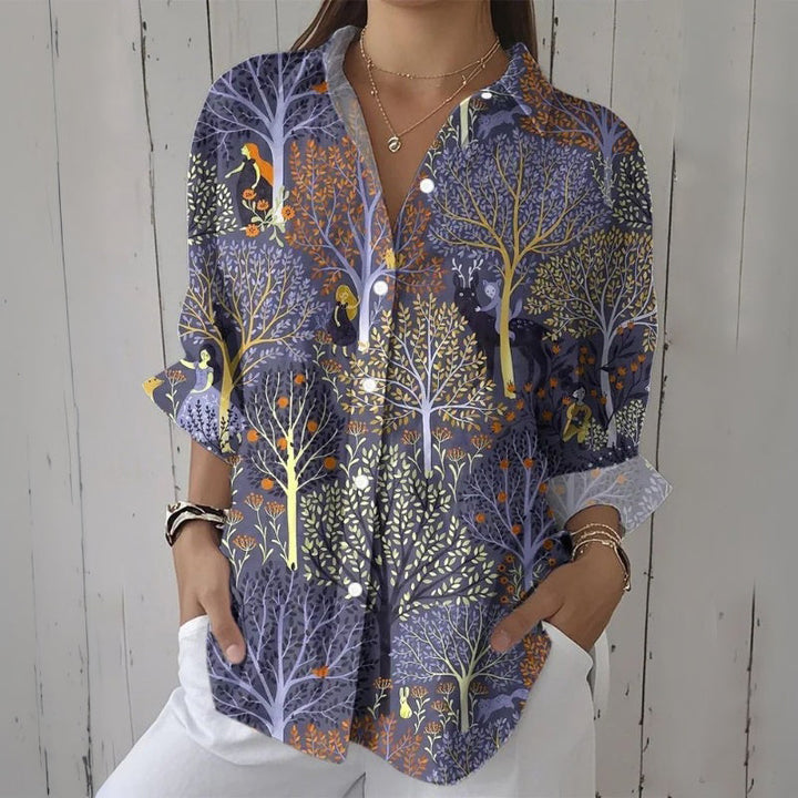 Naya | Tree Print Blouse