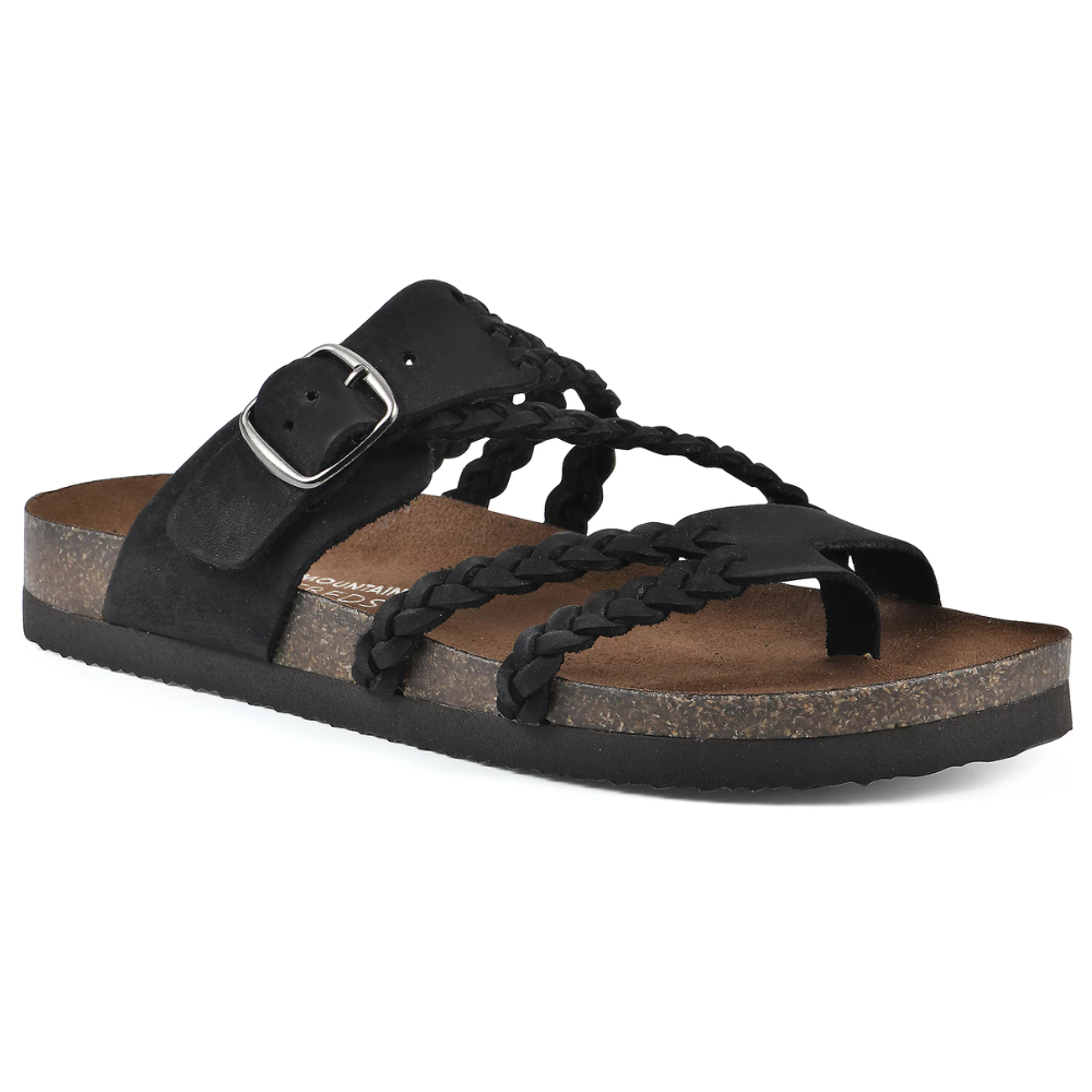 Spencer | Braided Cork Sandals