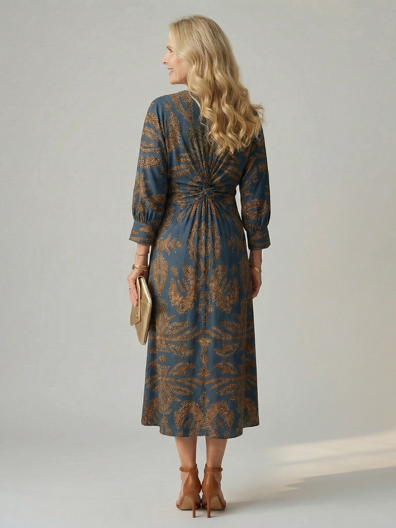 Jill | midi wrap dress