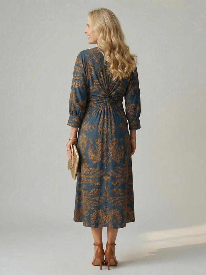 Jill | midi wrap dress