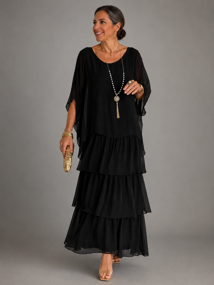 Paula™ | Elegant Flowing Maxi Dress