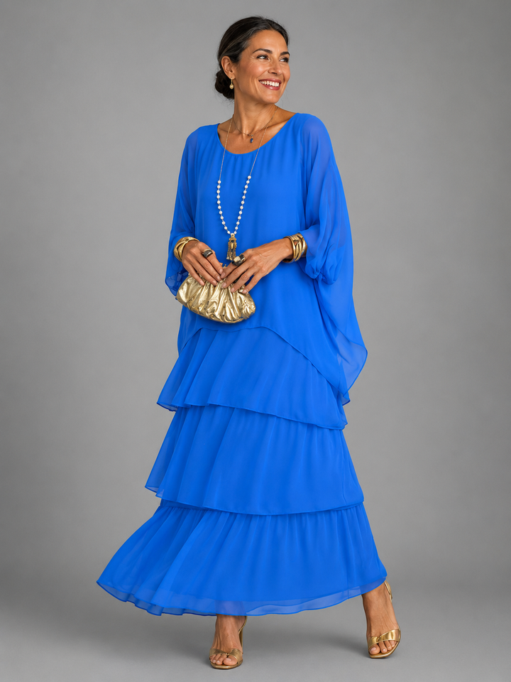 Paula™ | Elegant Flowing Maxi Dress