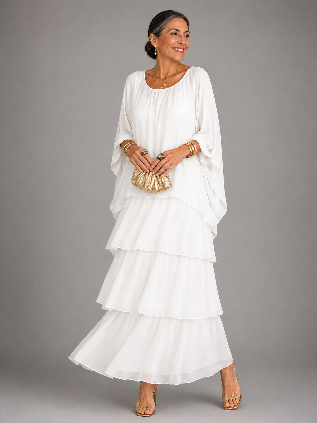 Paula™ | Elegant Flowing Maxi Dress
