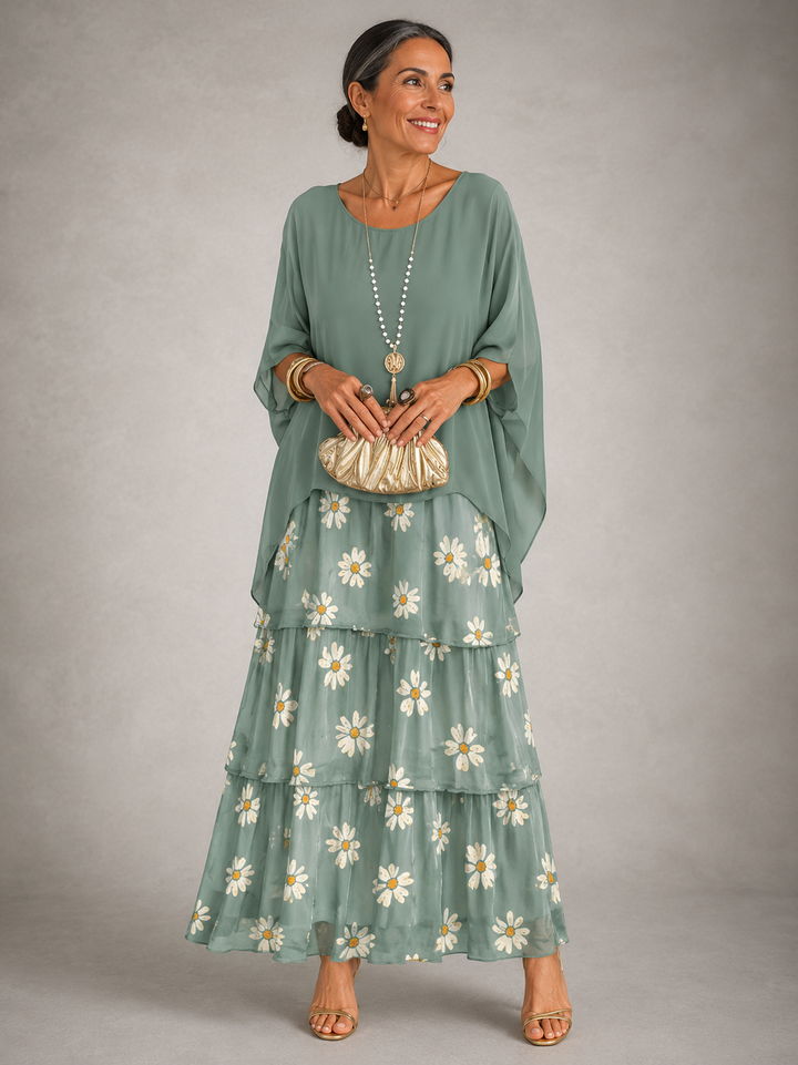 Paula™ | Elegant Flowing Maxi Dress