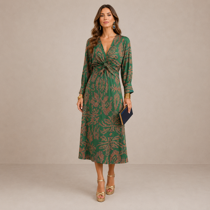 ELOWENA | Patterned midi