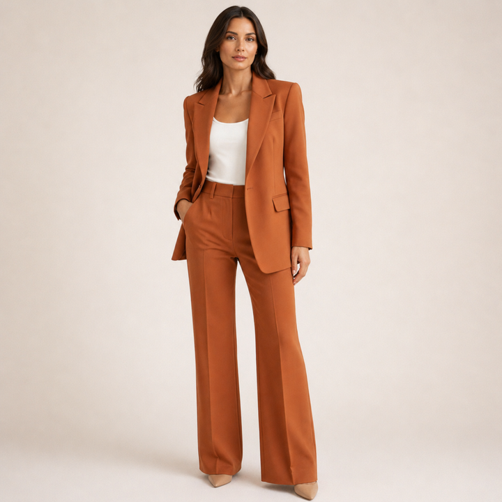 Samantha | Chic Flared Suit