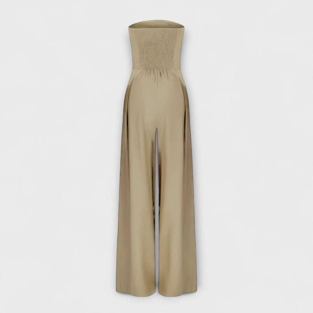 Kiora™ | Elegant Strapless Jumpsuit