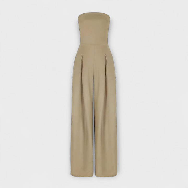 Kiora™ | Elegant Strapless Jumpsuit
