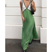 Lois | Bold Contrast Maxi Dress