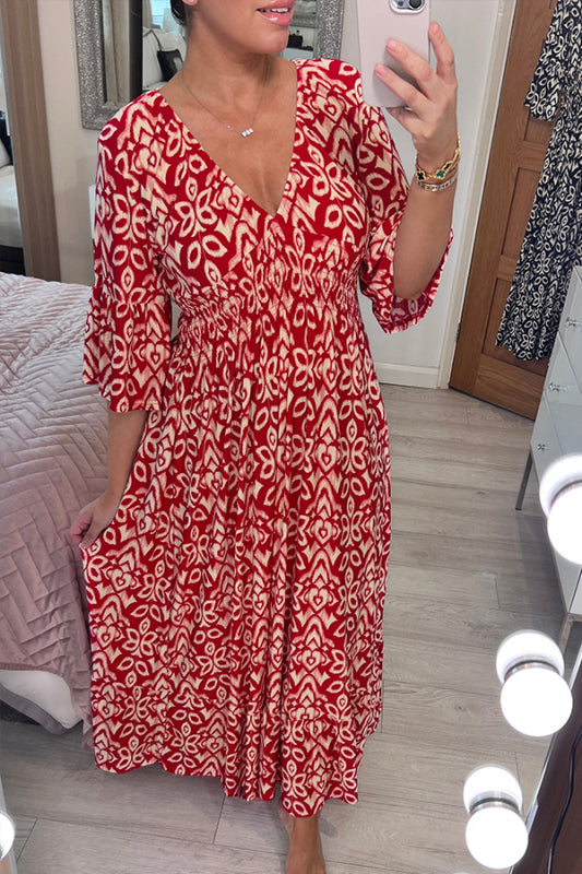 Chloe |  Bohemian Midi Dress