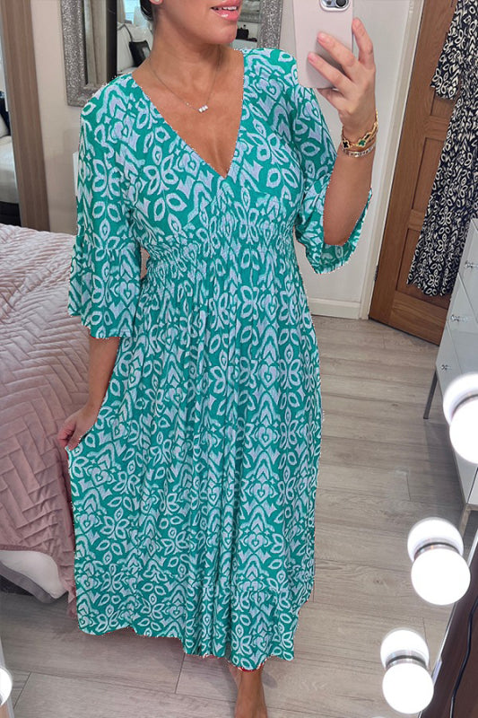 Chloe |  Bohemian Midi Dress