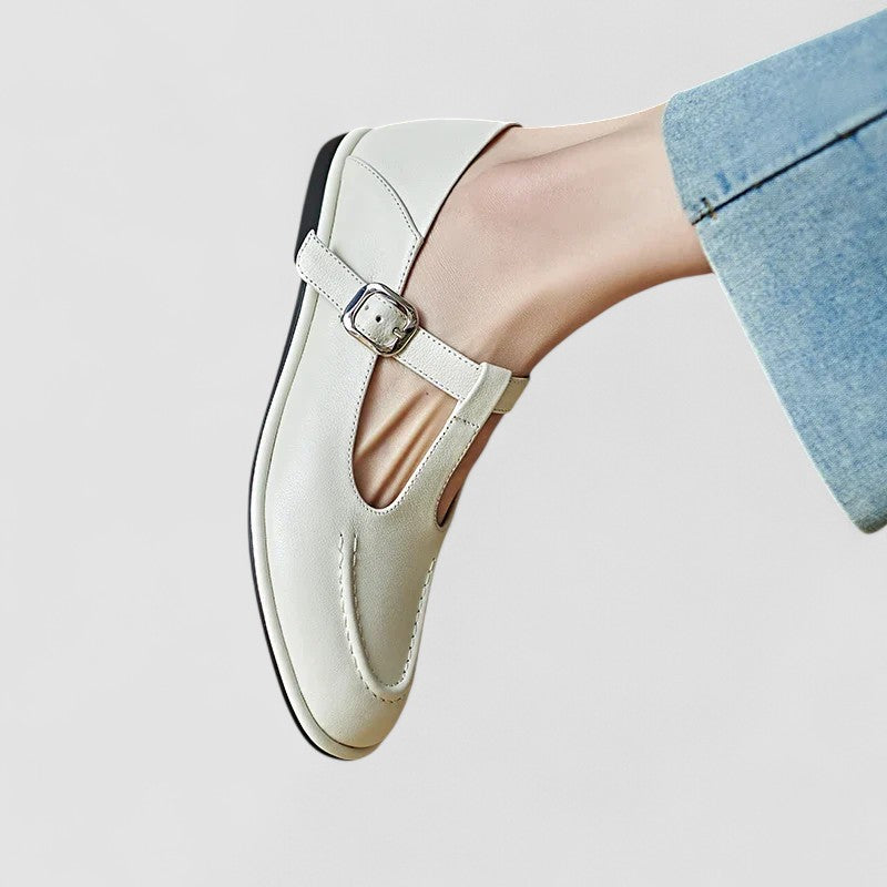 Camila – Orthopedic Mary Jane Shoes with Low Heel