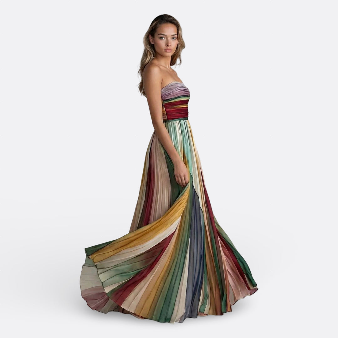 Lydia - Strapless maxi dress