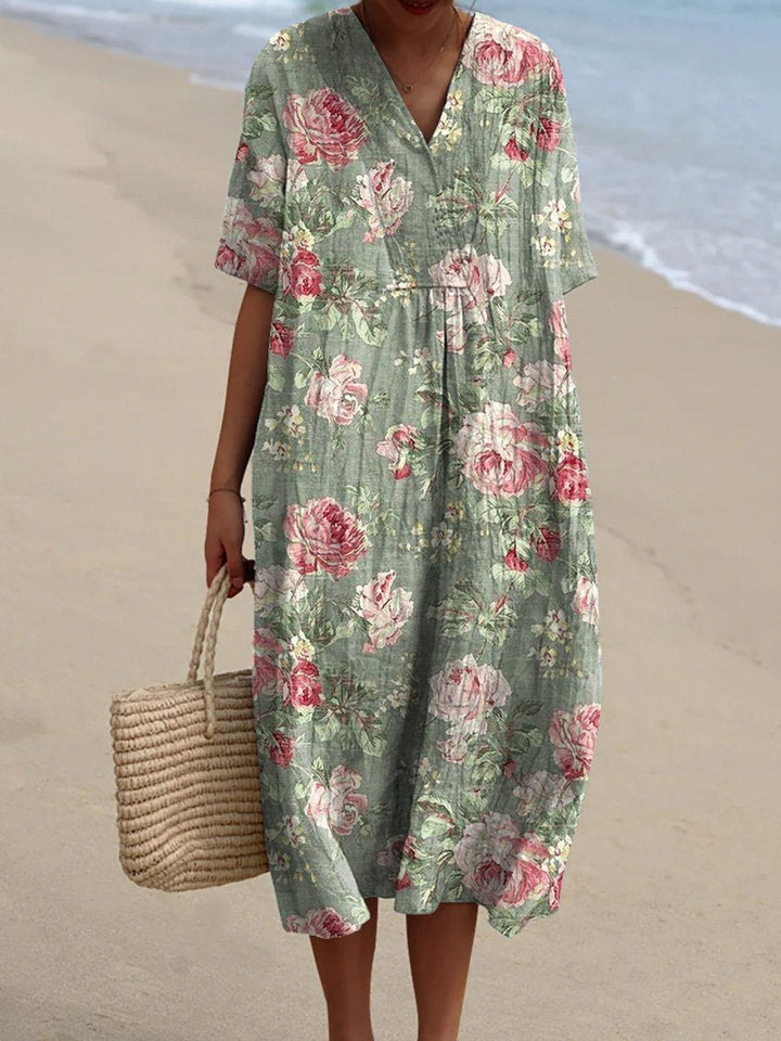Briana  | Summer Breeze Print Dress